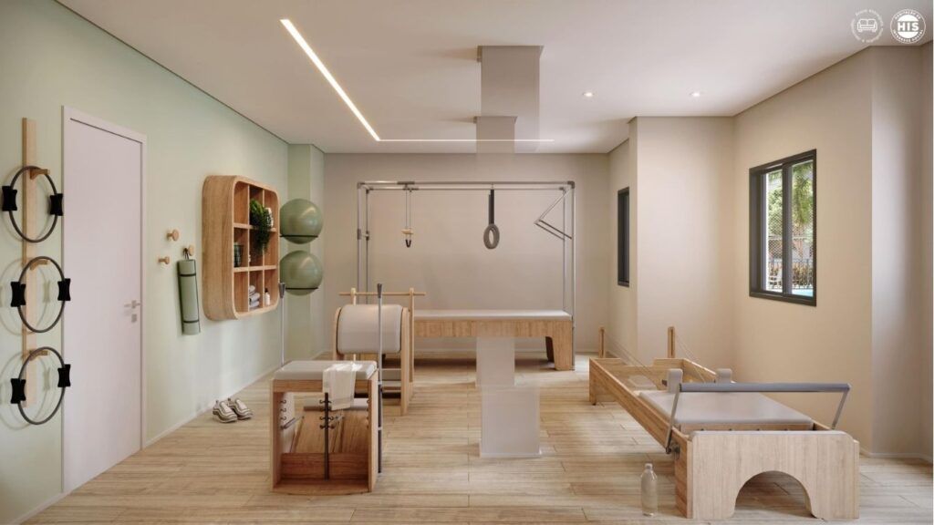 Vinx Jurubatuba Home Resort, studio de pilates com aparelhos e acessórios