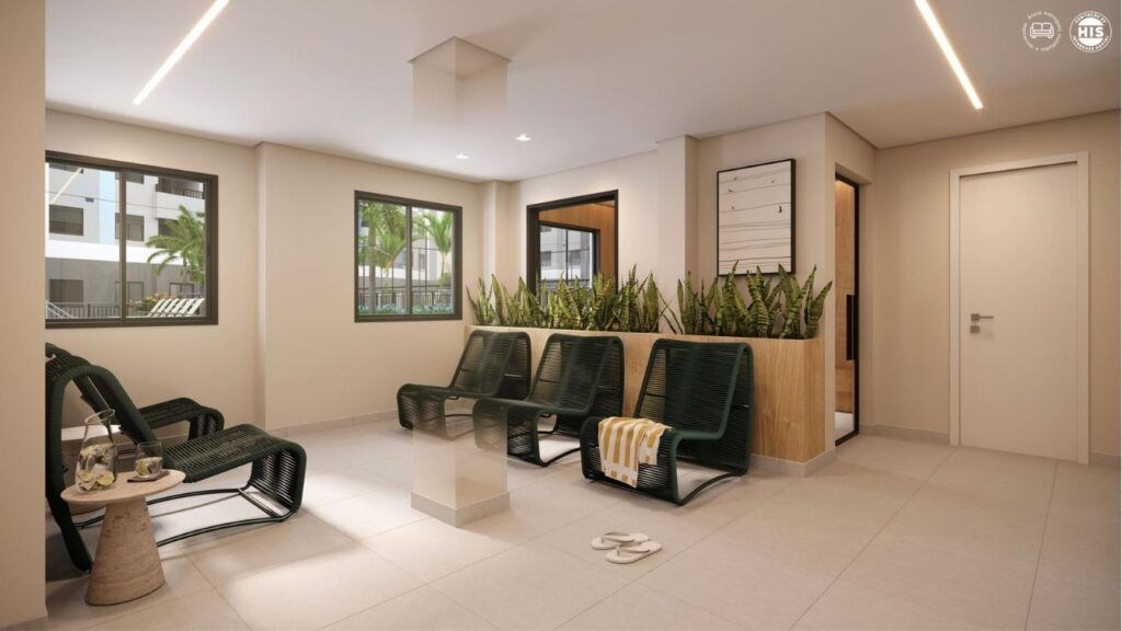 Vinx Jurubatuba Home Resort, espaço relax com poltronas de massagem
