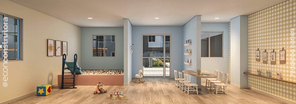 Vibe Aricanduva, brinquedoteca com área de recreação infantil