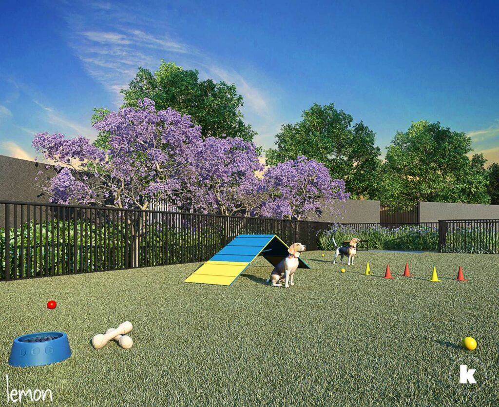 Gran Kazzas Nações Unidas, espaço pet com circuito de agility e gramado