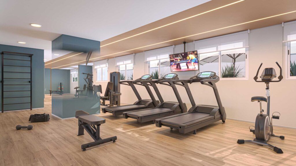 Vibra Estação Campo Limpo, academia com esteiras e bicicletas ergométricas