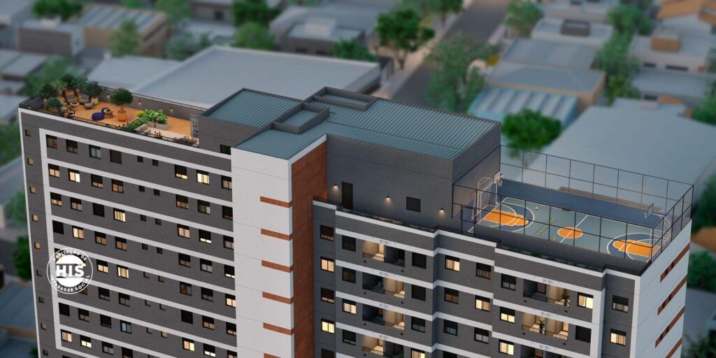 VINX Tatuapé, perspectiva da torre residencial