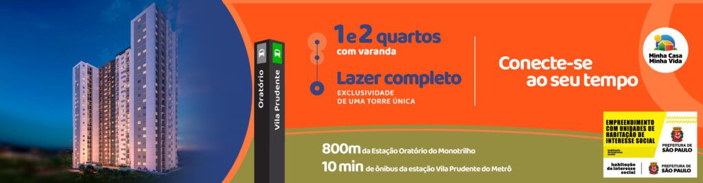 Vibra Parque Vila Prudente, peça de divulgação do lançamento