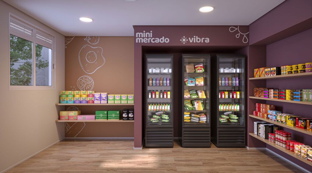 Vibra Paes de Barros, minimercado