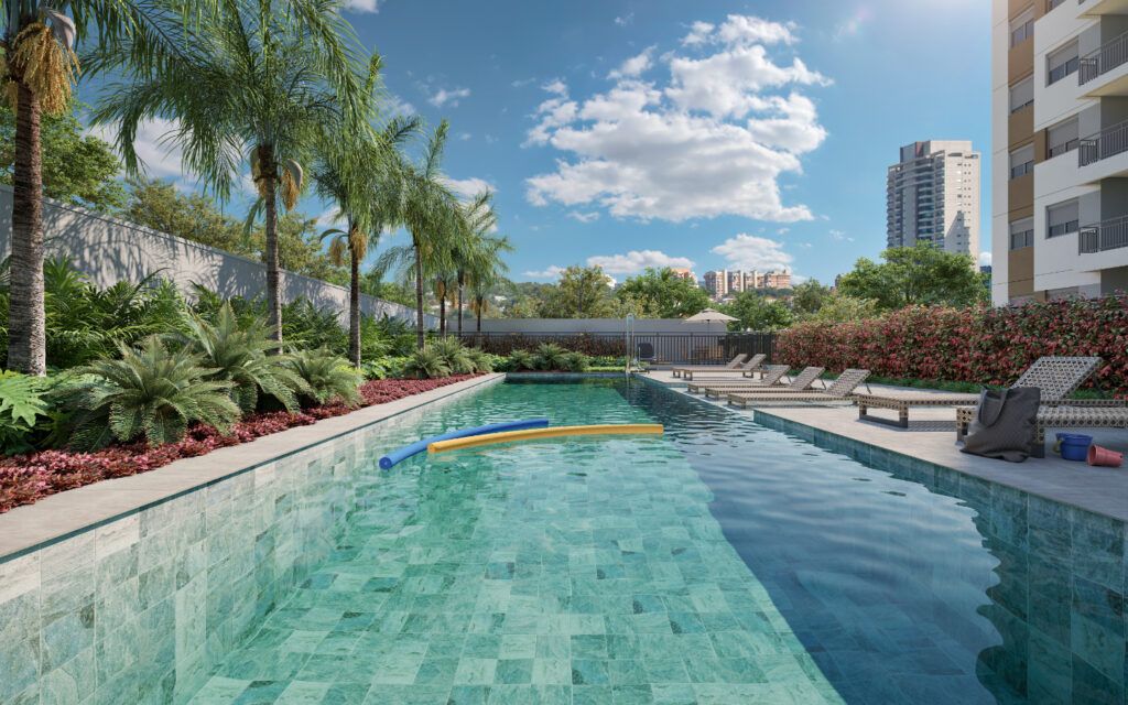WL Boa Vista Cury, piscina adulto e infantil, iApartamentos CONQUISTA, Av. Washington Luís Santo Amaro