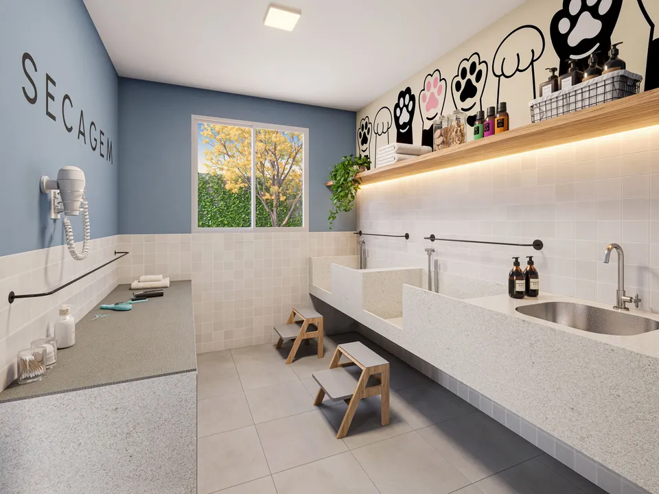 Kazzas Vila Carrão, espaço pet care, iApartamentos CONQUISTA, Vila Carrão
