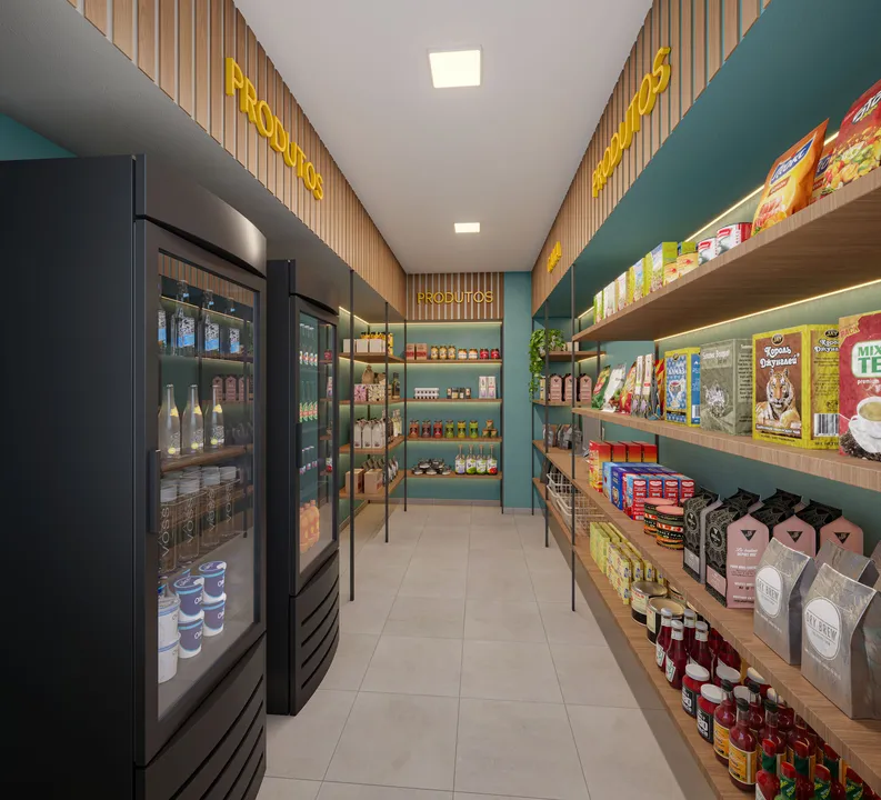 Kazzas Vila Carrão, mini mercado, iApartamentos CONQUISTA, Vila Carrão