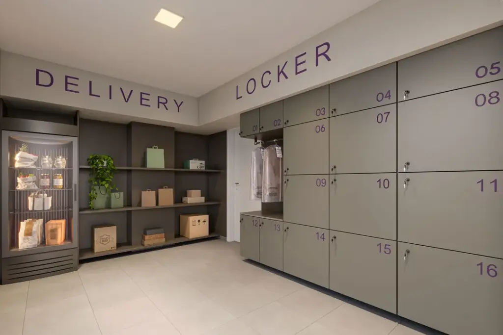 Kazzas Vila Carrão, área de delivery, iApartamentos CONQUISTA, Vila Carrão