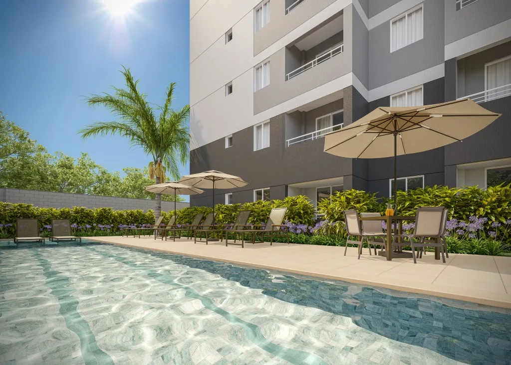 Mundo Apto Alto da Mooca, piscina adulto, iApartamentos CONQUISTA, Mooca
