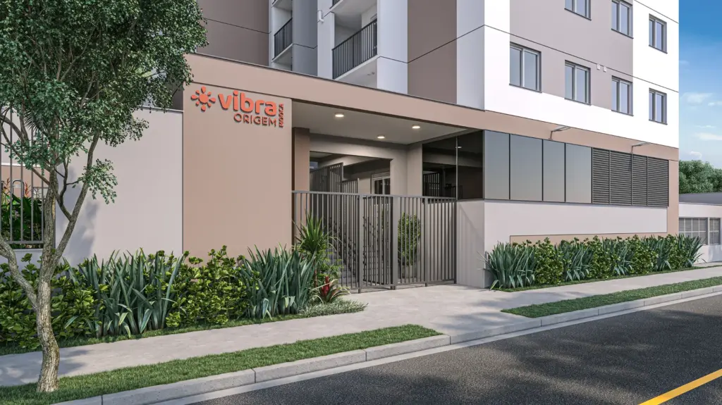 Vibra Origem Mooca, portaria com clausura coberta e espaço para delivery, iApartamentos CONQUISTA, Mooca